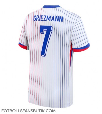 Frankrike Antoine Griezmann #7 Replika Bortatröja EM 2024 Kortärmad